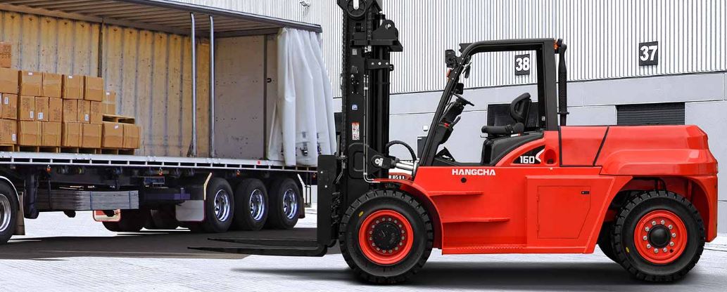 A series 14-16t Internal Combustion Counterbalanced Forklift Truck